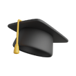 Ícone de chapéu de formatura